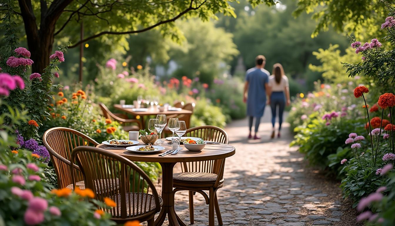 découvrez les saveurs uniques et l'ambiance conviviale du restaurant du parc botanique de haute bretagne, où cuisine locale et cadre naturel se rencontrent pour une expérience inoubliable.