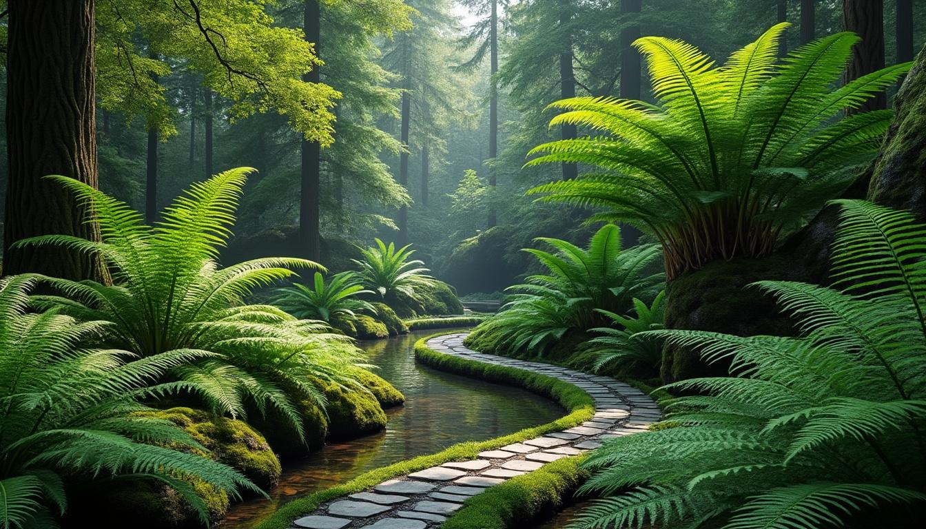 découvrez les caractéristiques d'un jardin remarquable dédié aux fougères, un espace unique où beauté, diversité et environnement naturel s'harmonisent pour sublimer ces plantes exceptionnelles.