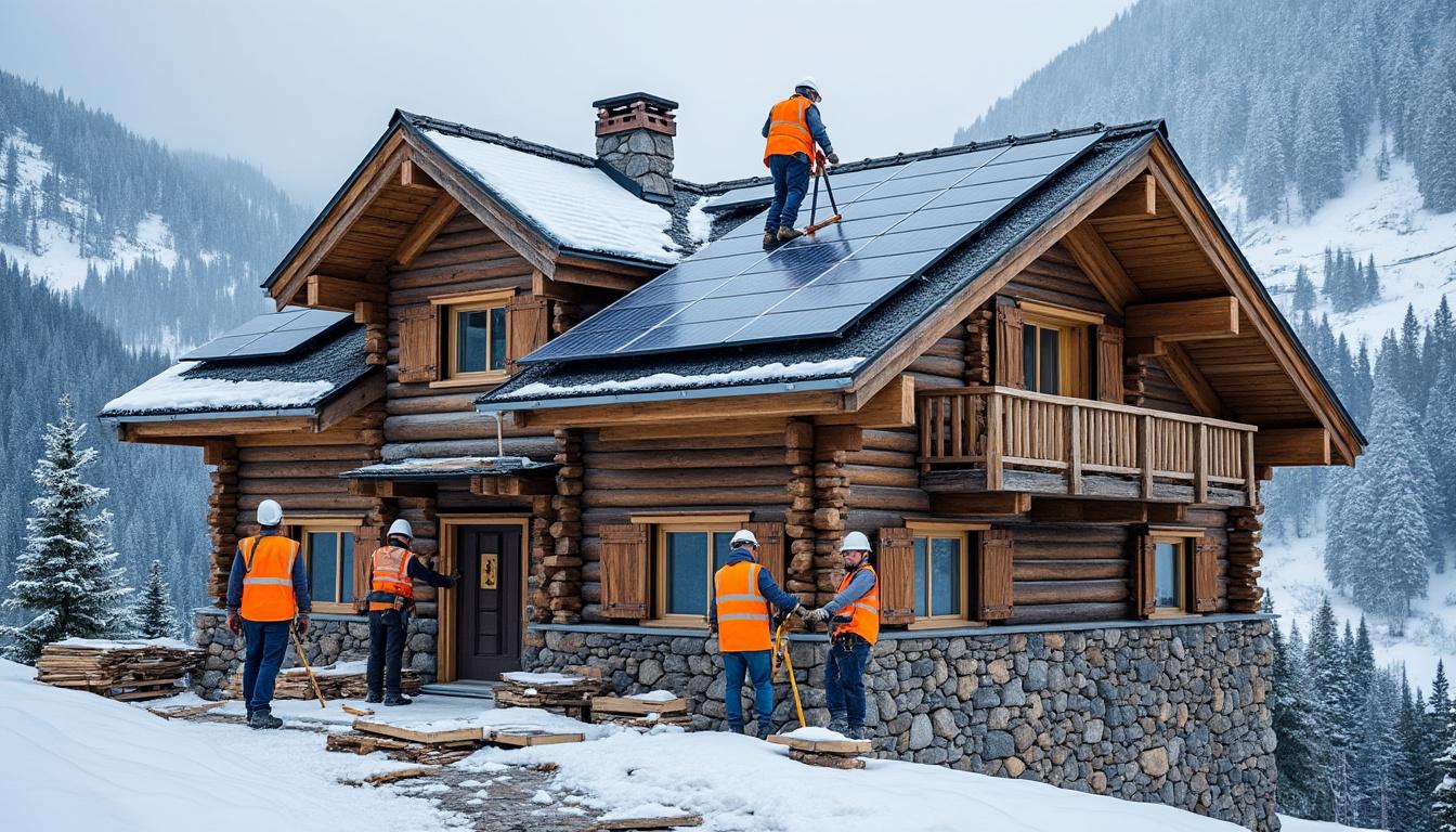 découvrez les meilleures techniques pour isoler efficacement un chalet de montagne et profiter d'un confort optimal toute l'année.