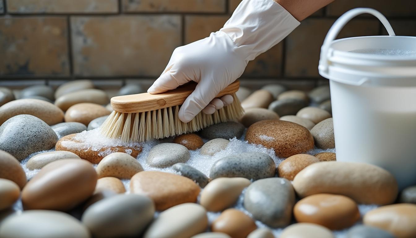 découvrez nos conseils pratiques pour nettoyer efficacement un sol en galets et lui rendre tout son éclat tout en préservant sa beauté naturelle.